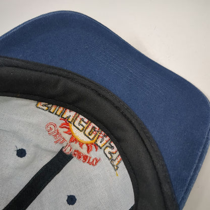 Green Blue Baseball Cap One Size Suncoast Las Vegas Club Denaro Sun Logo Hat