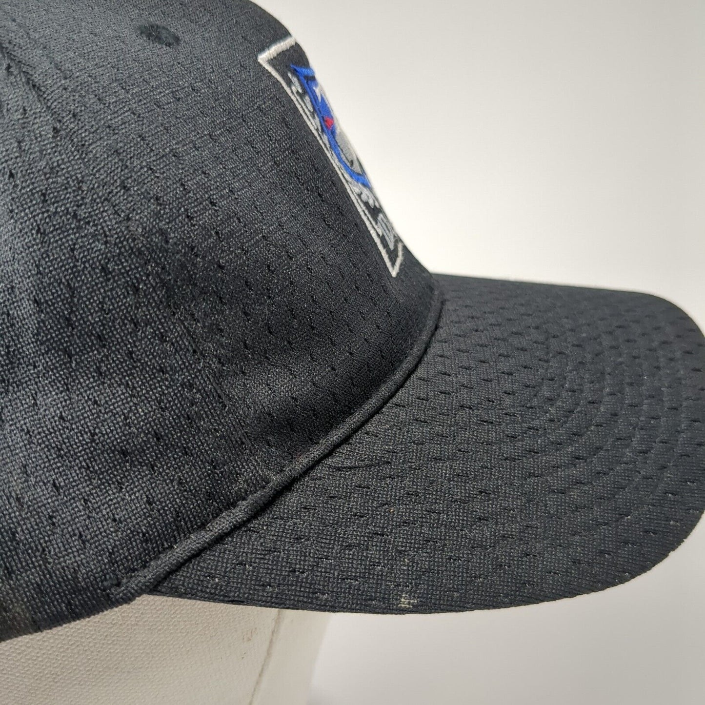 Idaho Strapback Hat Black One Size Adjustable Embroidered Port Authority