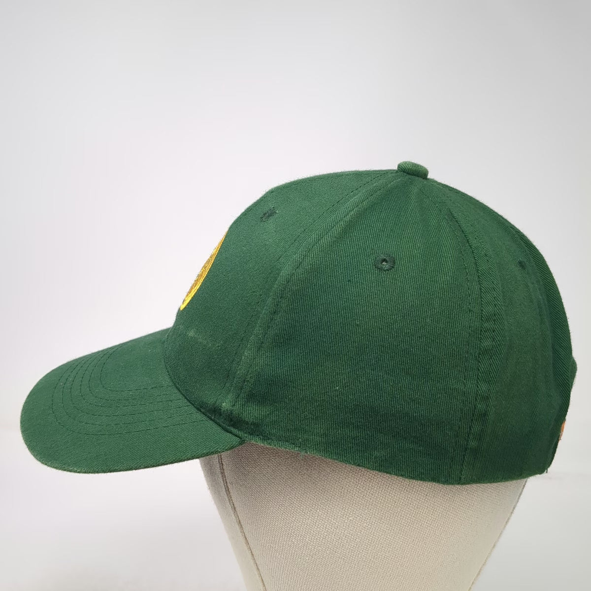 WMS Studio Jagermeister Baseball Cap Green One Size Gold Orange Strapback Hat