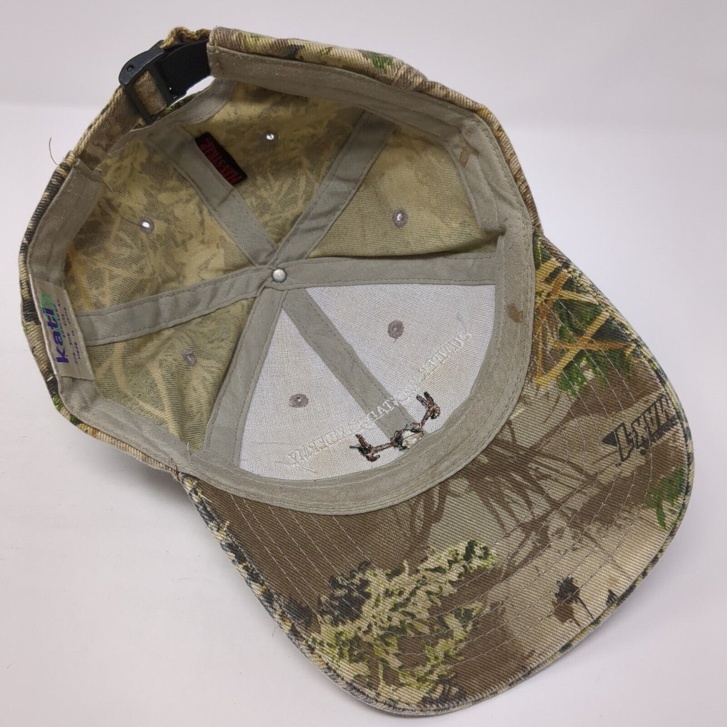 Juniper Mountain Taxidermy Slideback Hat Camo One Size Hunting Kati