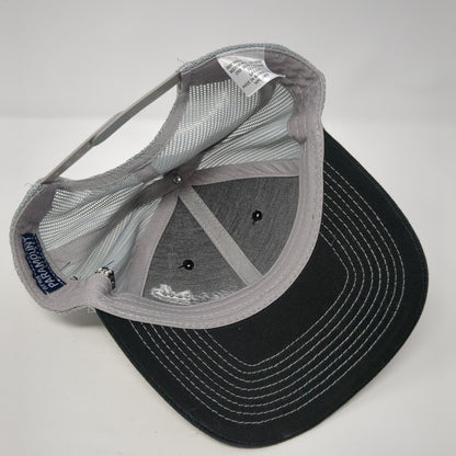 Mitchells Snapback Trucker Hat Black One Size Mesh Back Paramount