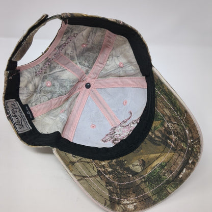 Winchester Women's Strapback Hat Camo One Size Adjustable Outdoor Cap