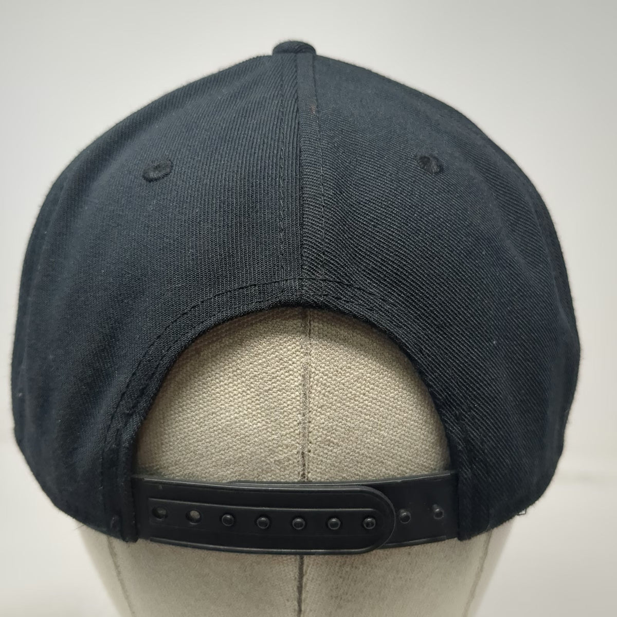 Nike Snapback Black One Size Pro Embroidered Swoosh Green Underbrim 6 Panel Hat