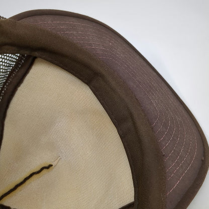 Sportcap Bureau of Land Management Trucker Hat Brown One Size Mesh Snapback