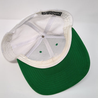 Younglife Snapback Trucker Hat Green OSFA Adjustable Mesh Back Richardson