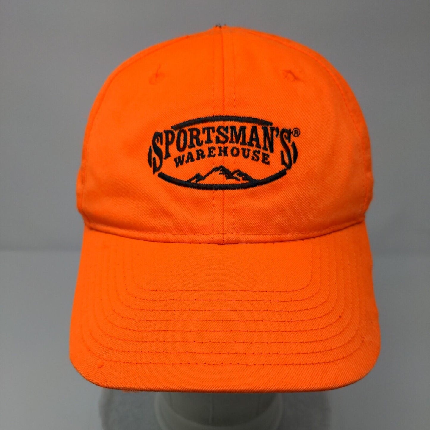 Sportsman's Warehouse Strapback Hat Orange OSFM Solid Outdoor Cap