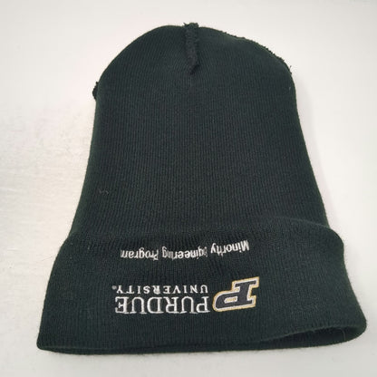 Purdue NCAA Port & Company Black OSFM Minority Engineering Program Beanie Hat