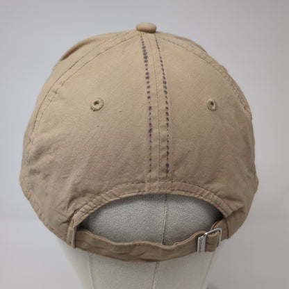 Imperial Slideback Baseball Cap Brown One Size Adjustable Embroidered 6 Panel