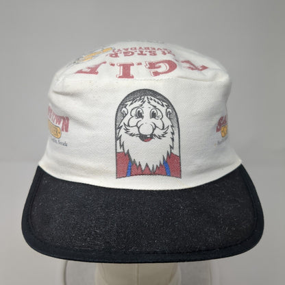 Sam's Town Gold River Fitted Cadet Army Cap Multicolor One Size Graphic Print