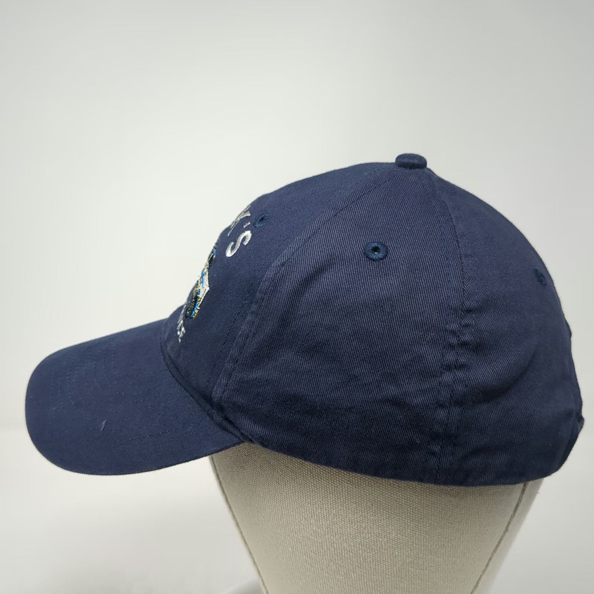KC Caps Nick's Towing Service Truck Blue One Size Baseball Cap Hat Strapback