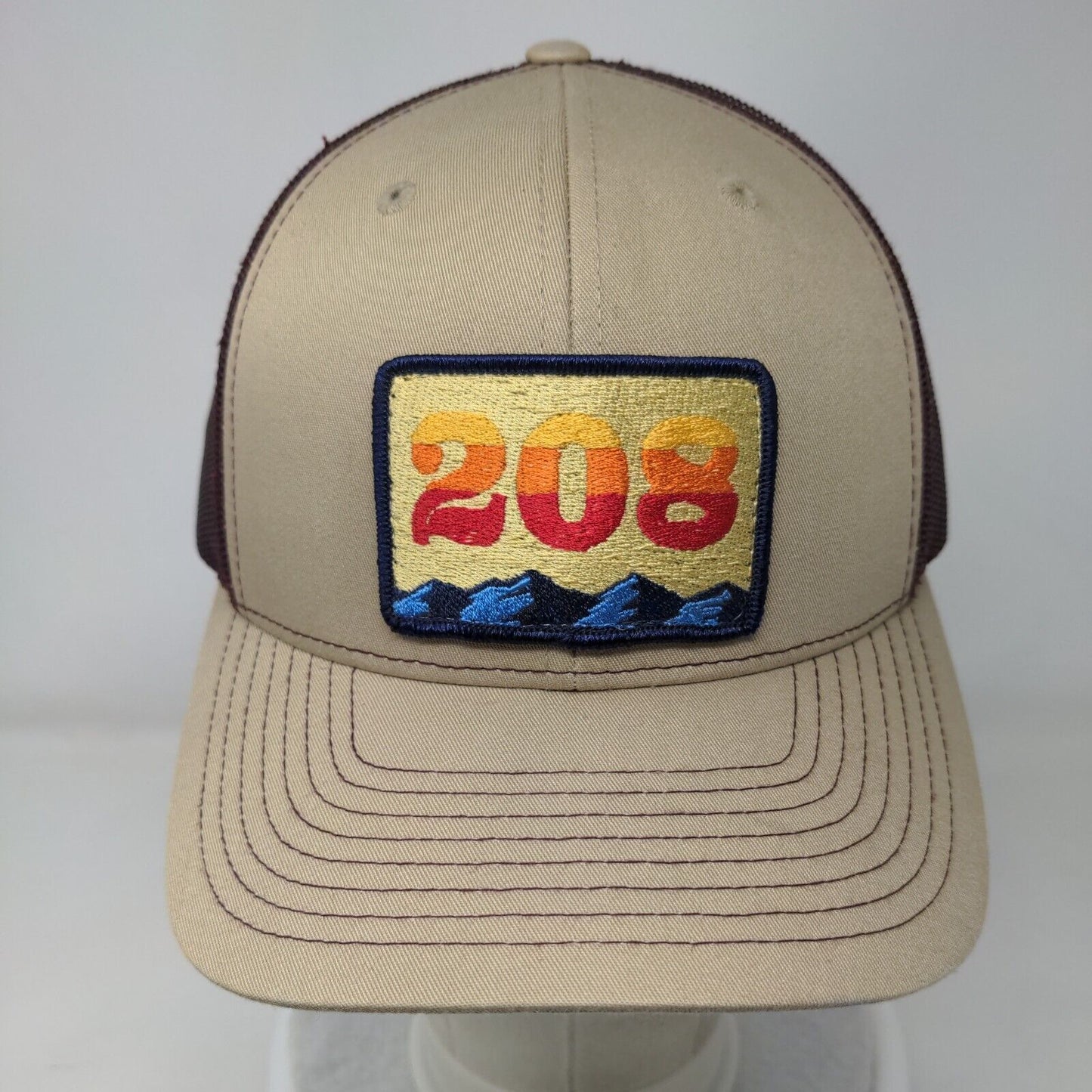 208 Snapback Trucker Hat Multicolor One Size Adjustable Mesh Back Richardson