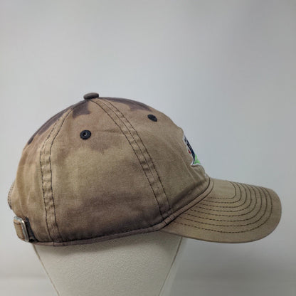 Reebok Men's Slideback Hat Blue Tan OSFA Embroidered NFL Super Bowl XLII Logo