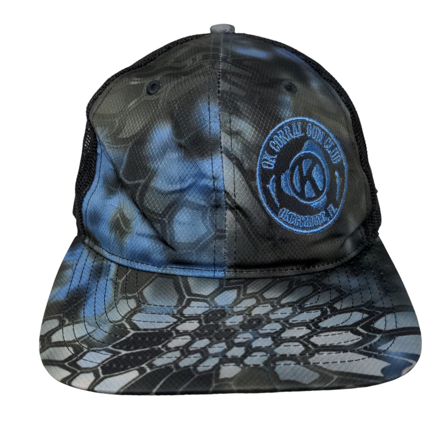OK Corral Gun Club Snapback Mesh Back Trucker Hat Multi One Size