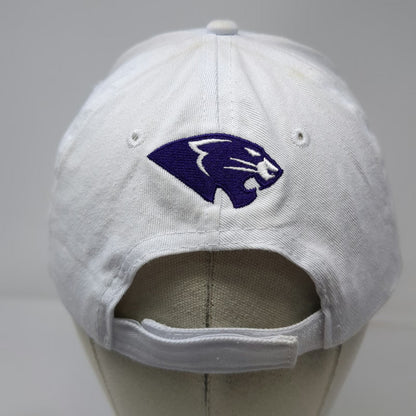 High Point University Baseball Cap White One Size Purple Mascot Strapback Hat