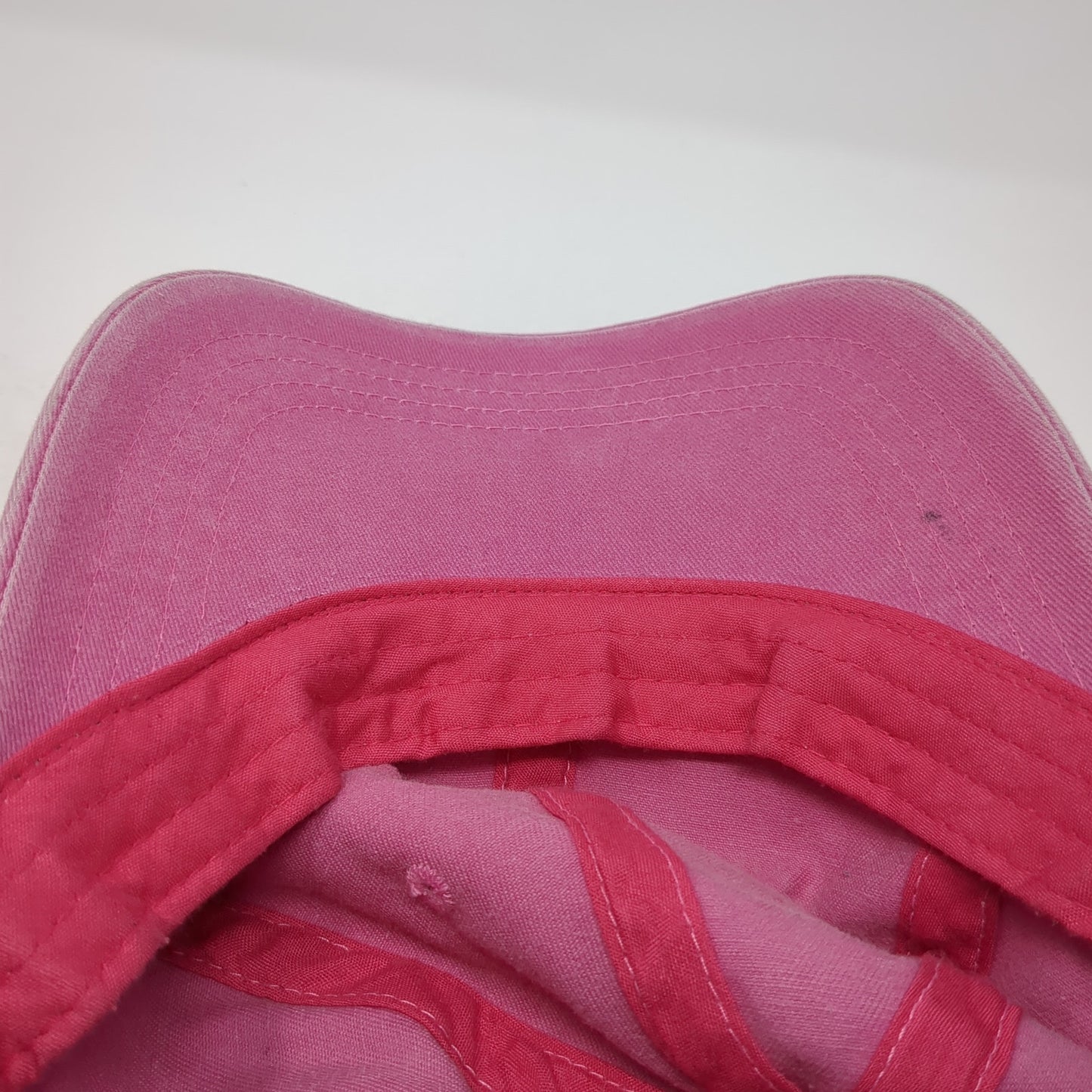 Nissi Caps Slideback Hat Pink One Size Adjustable Solid Outdoor Blank