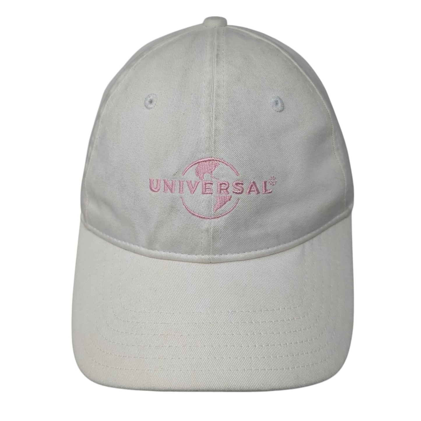 Universal Studios Slideback Baseball Cap Beige One Size Adjustable Embroidered