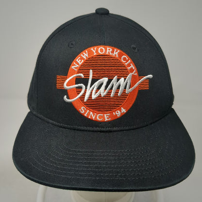 The Game Snapback Black One Size New York City Slam Since 94 Green Underbill Hat