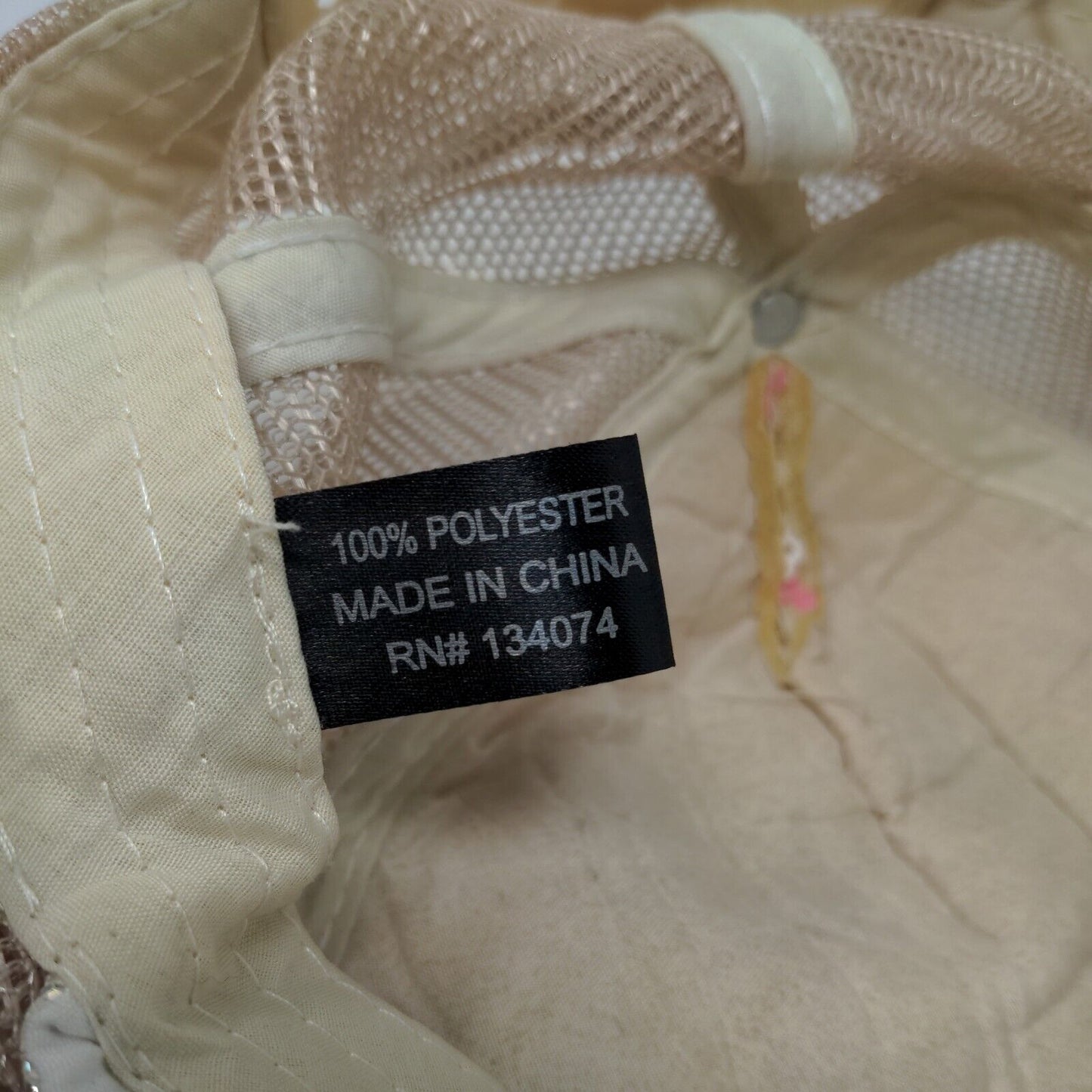 Unbranded Girl Snapback Mesh Back Hat Multicolor Adjustable 100% Polyester Bling