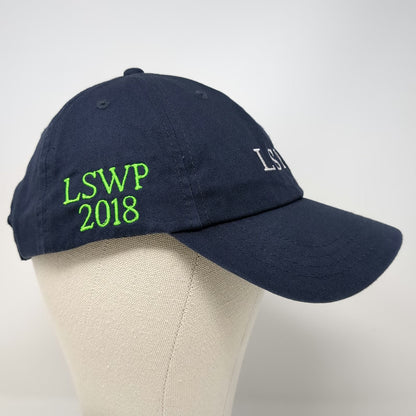 Port & Company Baseball Cap Blue One Size LSPA LSWP 2018 Embroidered Strap Hat
