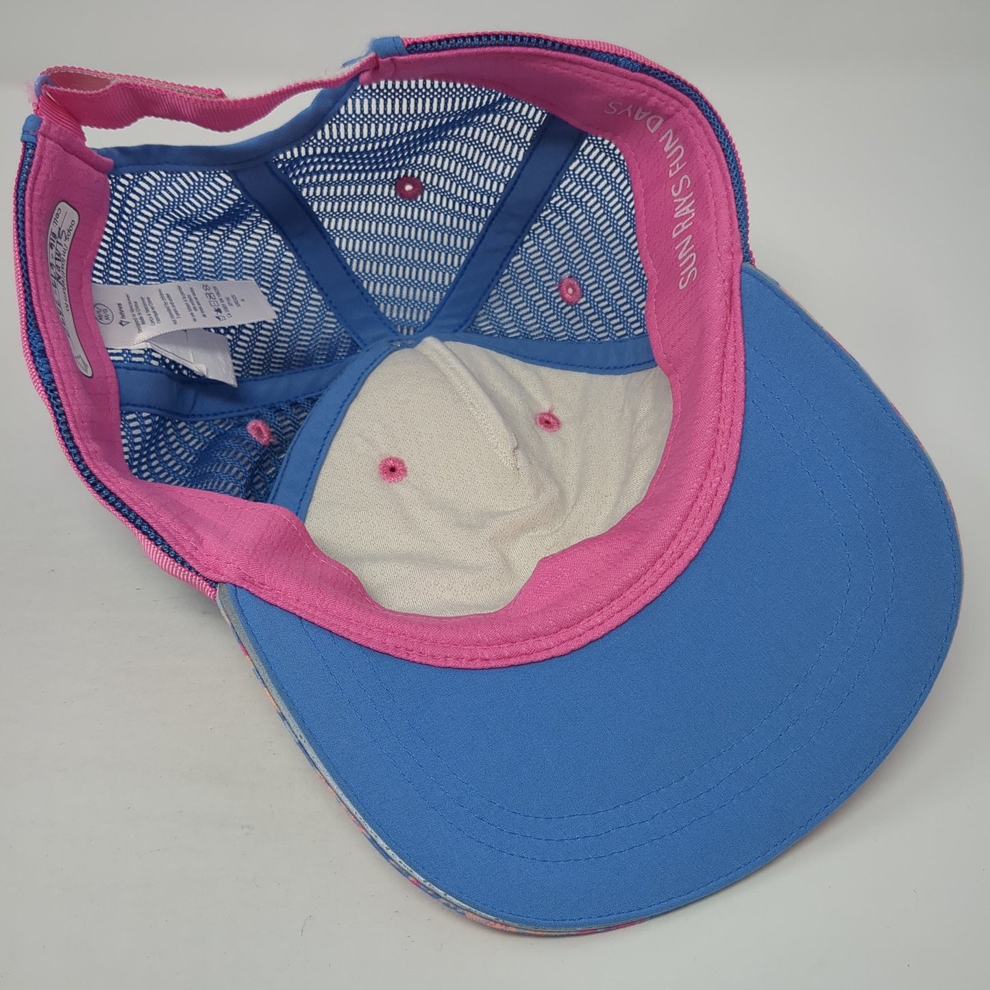 Ivivva Sun Ray Sun Days Baseball Cap Multicolor Large Adjustable Mesh Back