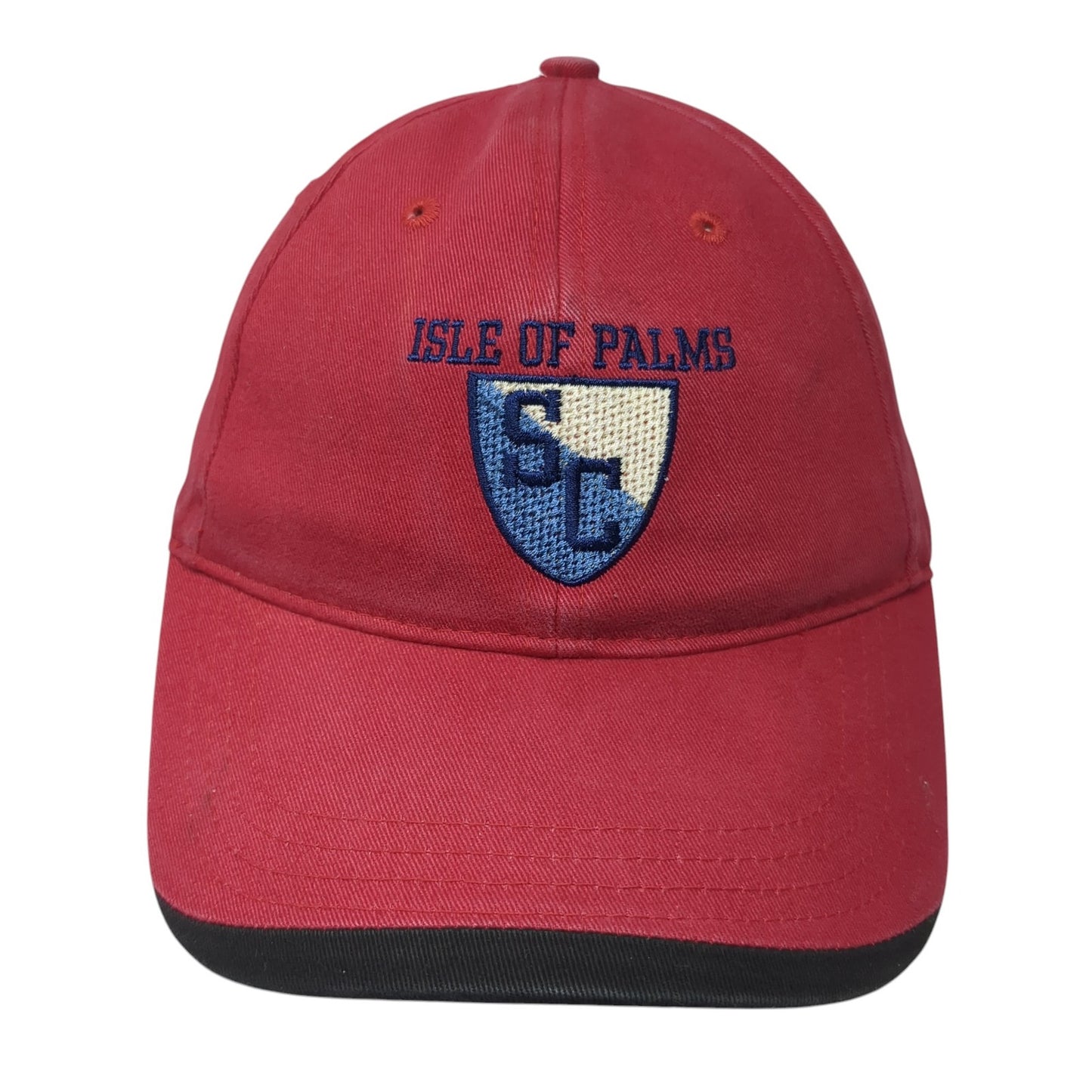 Isle Of Palms SC Slideback Hat Red One Size Adjustable Fahrenheit