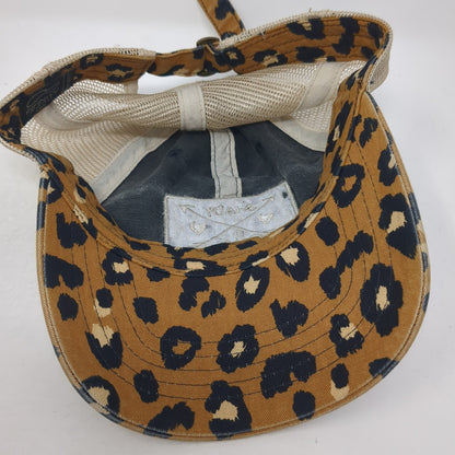Shady Beach Trucker Hat Multicolor OS Adjustable Mesh Back Leopard Infinity