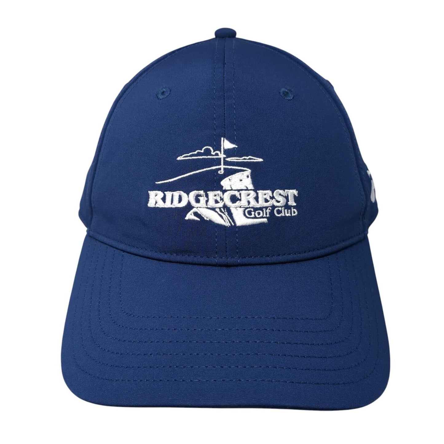 Ridge Crest Golf Club Slideback Hat Blue OS Adjustable Embroidered TaylorMade