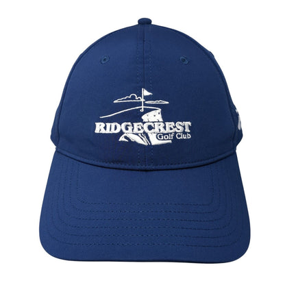 Ridge Crest Golf Club Slideback Hat Blue OS Adjustable Embroidered TaylorMade