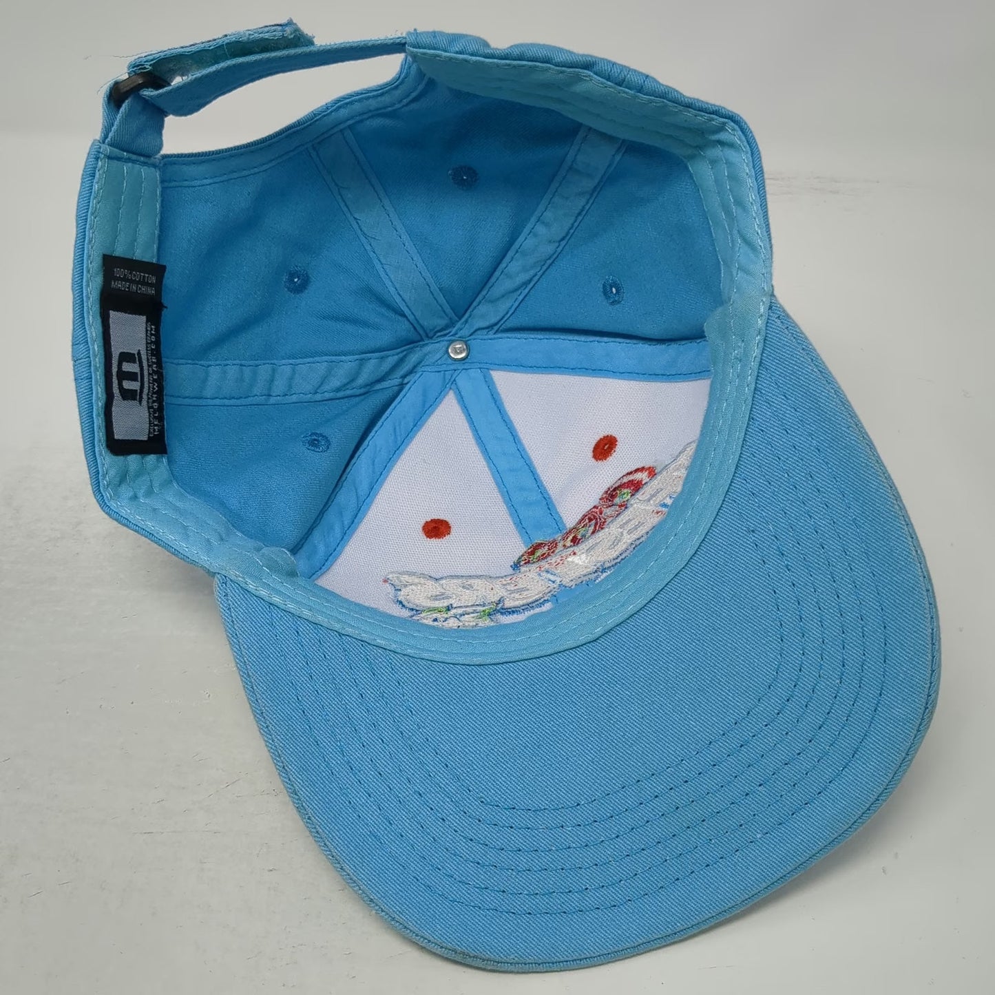 Melonwear Festers Service Electric Blue Baseball Cap One Size Hat Strap Iron Pig