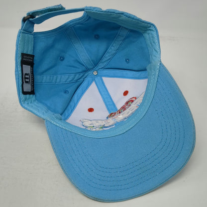Melonwear Festers Service Electric Blue Baseball Cap One Size Hat Strap Iron Pig