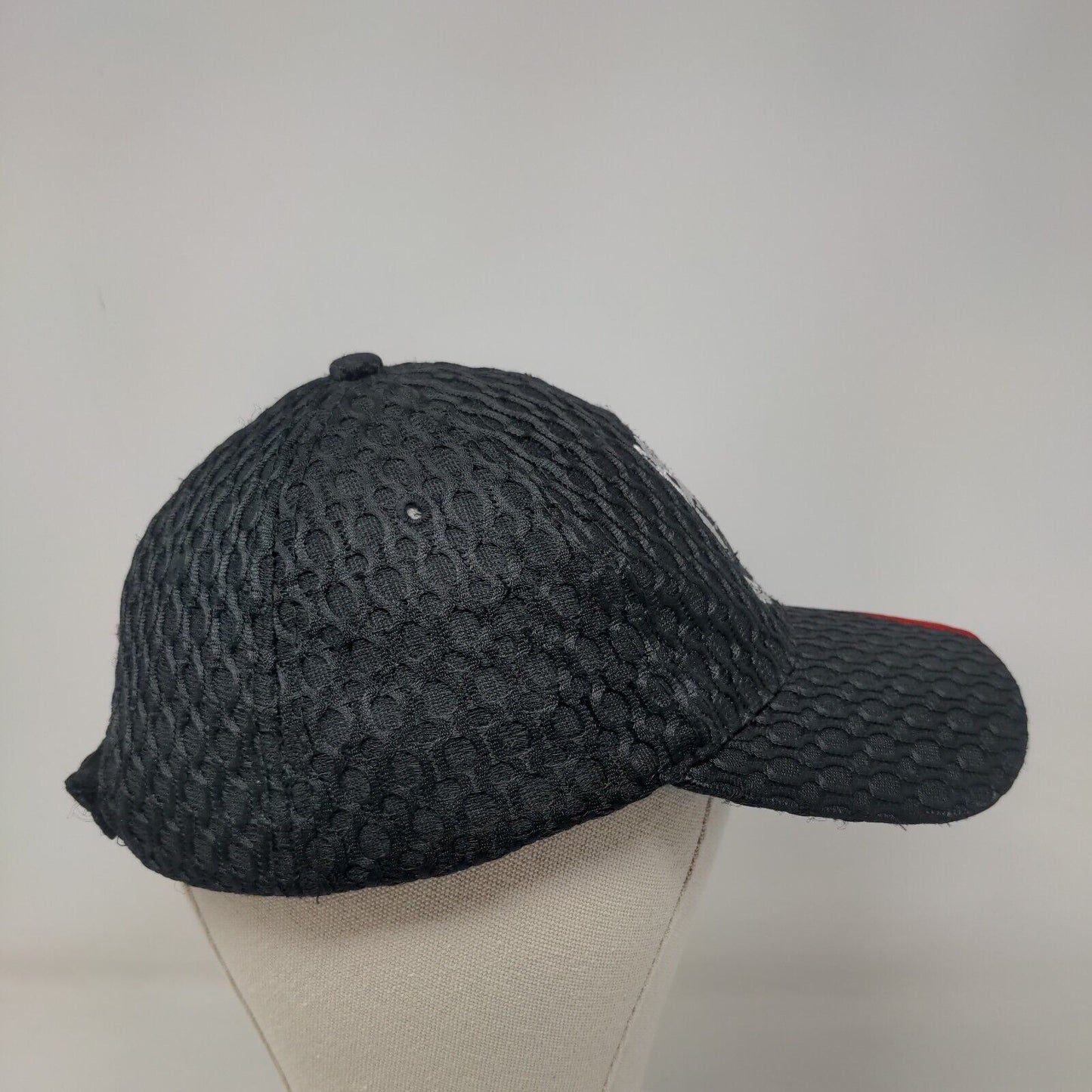 Pow Mia You Are Not Forgotten Strapback Hat Black OSFA USA Flag Patriotic