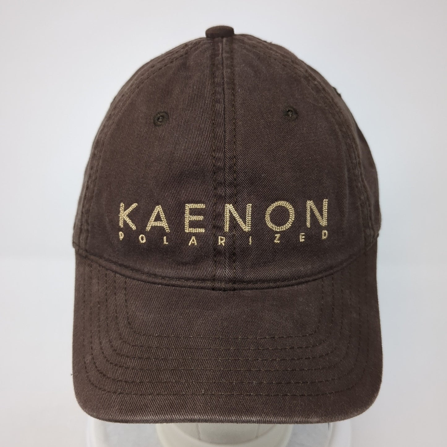 Kaenon Polarized Slideback Hat Brown One Size Adjustable Embroidered