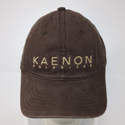 Kaenon Polarized Slideback Hat Brown One Size Adjustable Embroidered