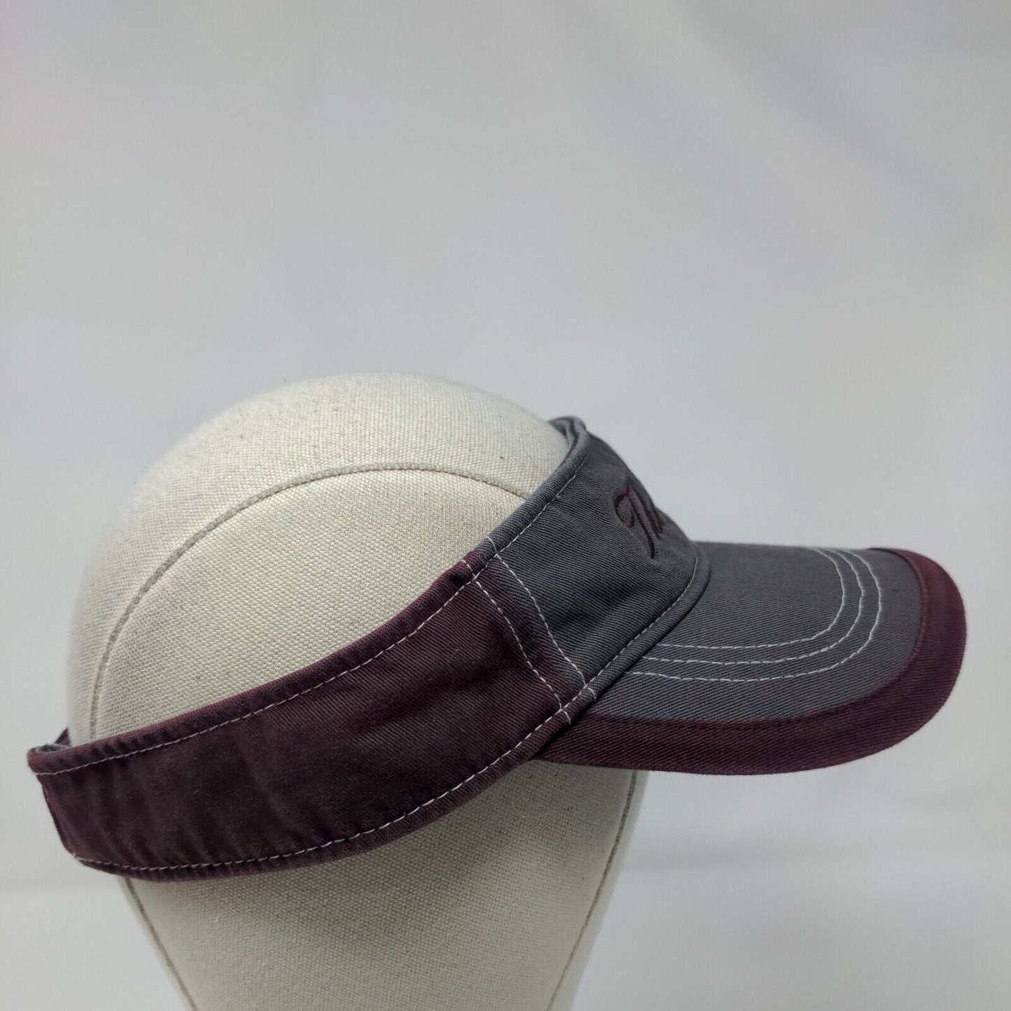 The Links Strapback Sun Visor Hat Multicolor Adjustable Driggs Idaho