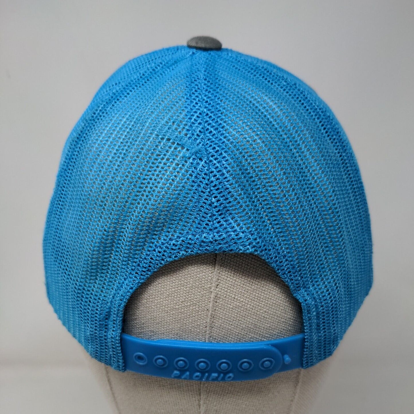 GC Snapback Mesh Back Trucker Hat Multi One Size Embroidered Colorblock