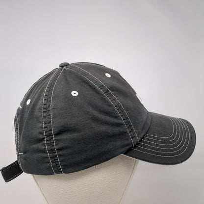 Nike Golf Swoosh Strapback Hat Gray One Size Adjustable Embroidered