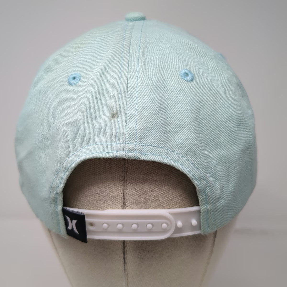 Hurley Snapback Blue Hat One Size Embroidered Logo Unstructured Curved Brim