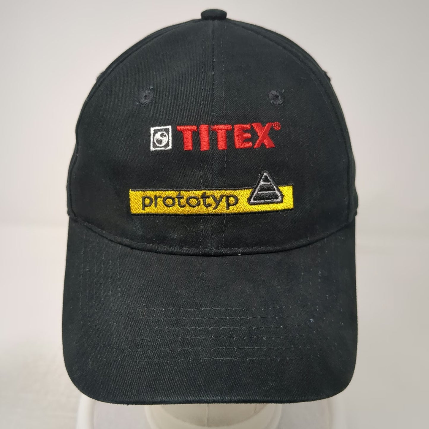 Seba Baseball Cap Black One Size Titex Prototyp Industrial Logo Slideback Hat