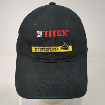Seba Baseball Cap Black One Size Titex Prototyp Industrial Logo Slideback Hat