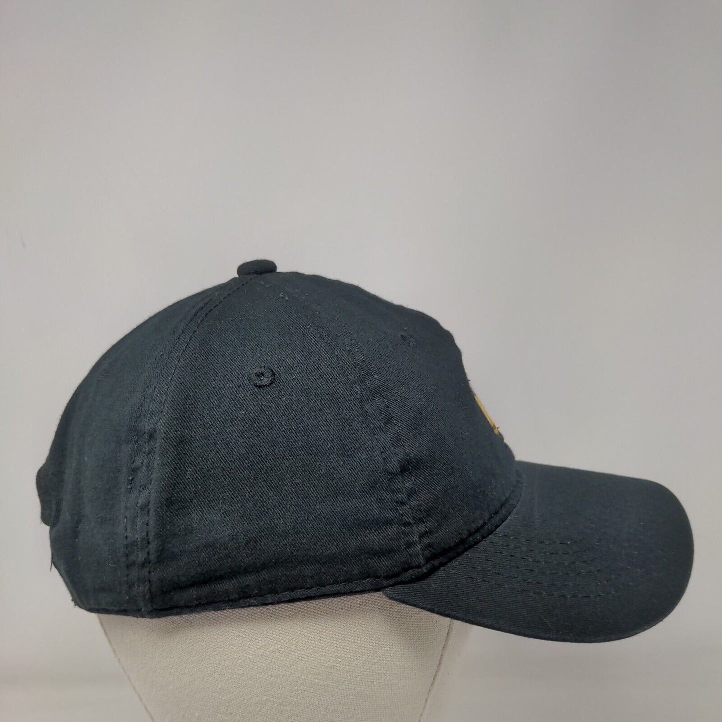 Beer Mug Snapback Hat Black One Size Adjustable Embroidered George