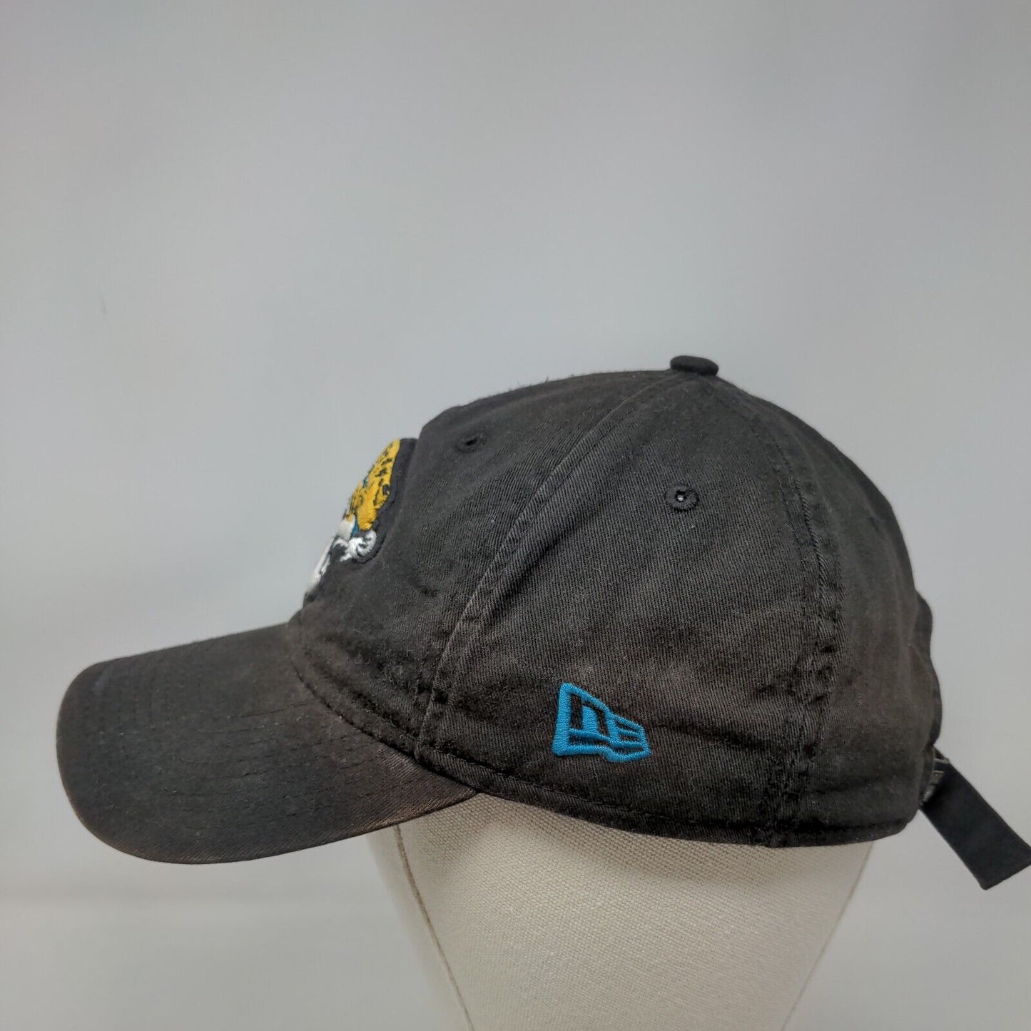 Jacksonville Jaguars Slideback Hat Black New Era 9Twenty Embroidered Logo NFL