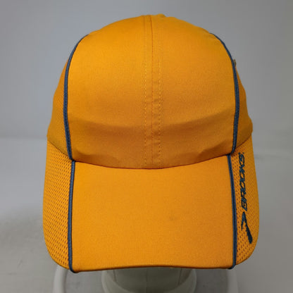 Brooks Baseball Cap Yellow One Size Performance Mesh Side Panels Adjustable Hat