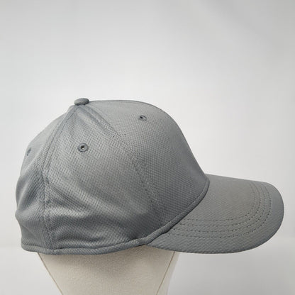 Athletic Works Fitted Hat Gray L-XL Stretch Blank Solid 6 Panel Outdoor