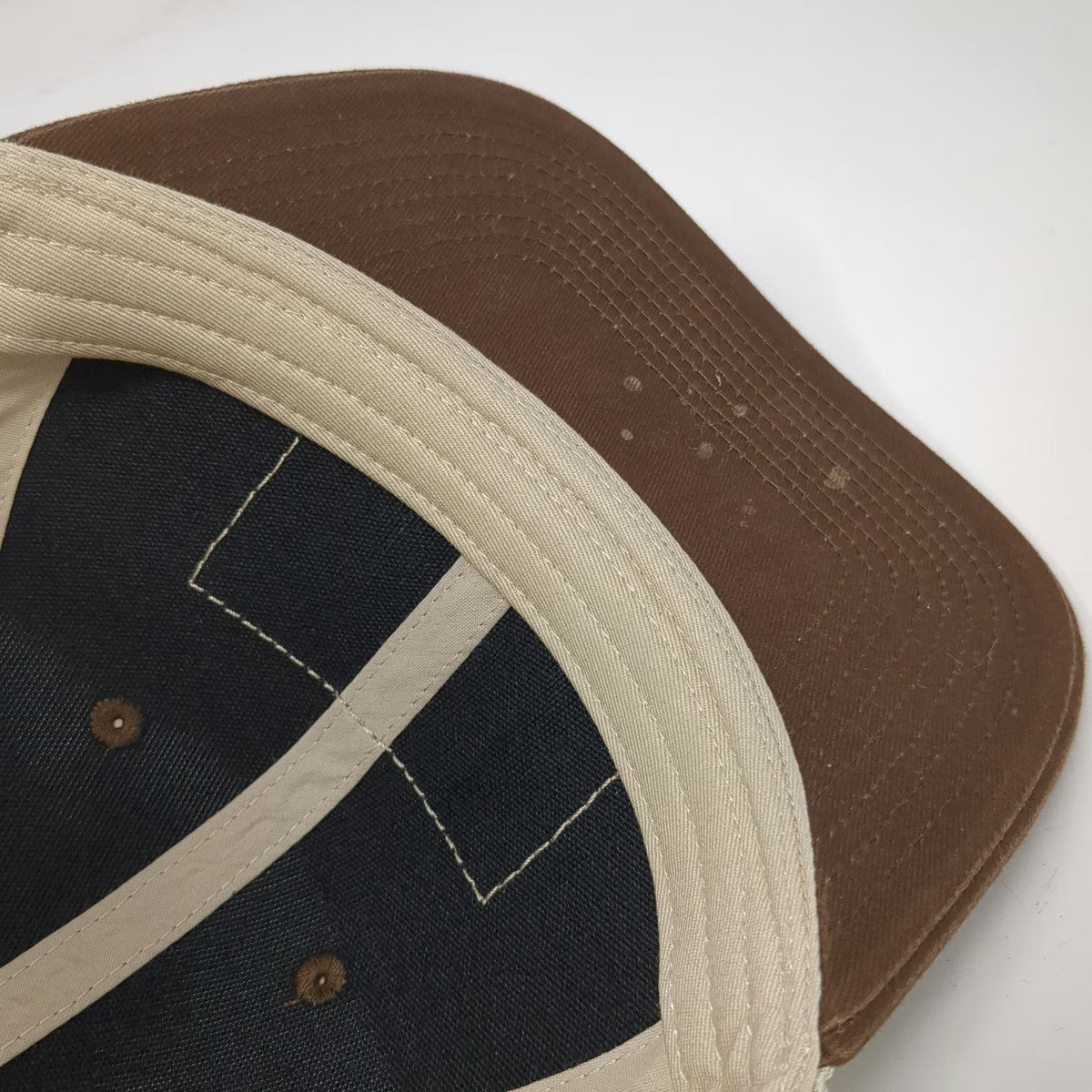Outdoor Cap Trucker Hat Brown Beige One Size Mule Deer Foundation Volunteer