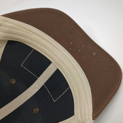 Outdoor Cap Trucker Hat Brown Beige One Size Mule Deer Foundation Volunteer
