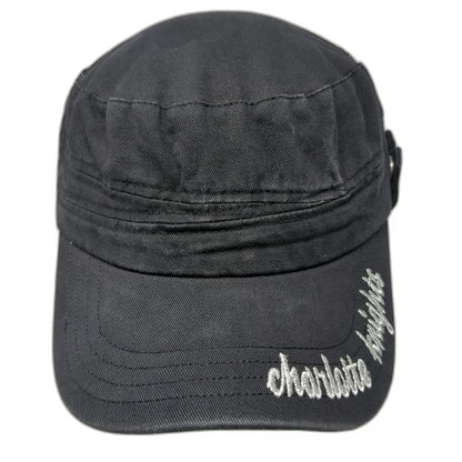 Charlotte Knights MiLB Bimm Ridder Army Cap Black One Size Cotton Slideback Hat