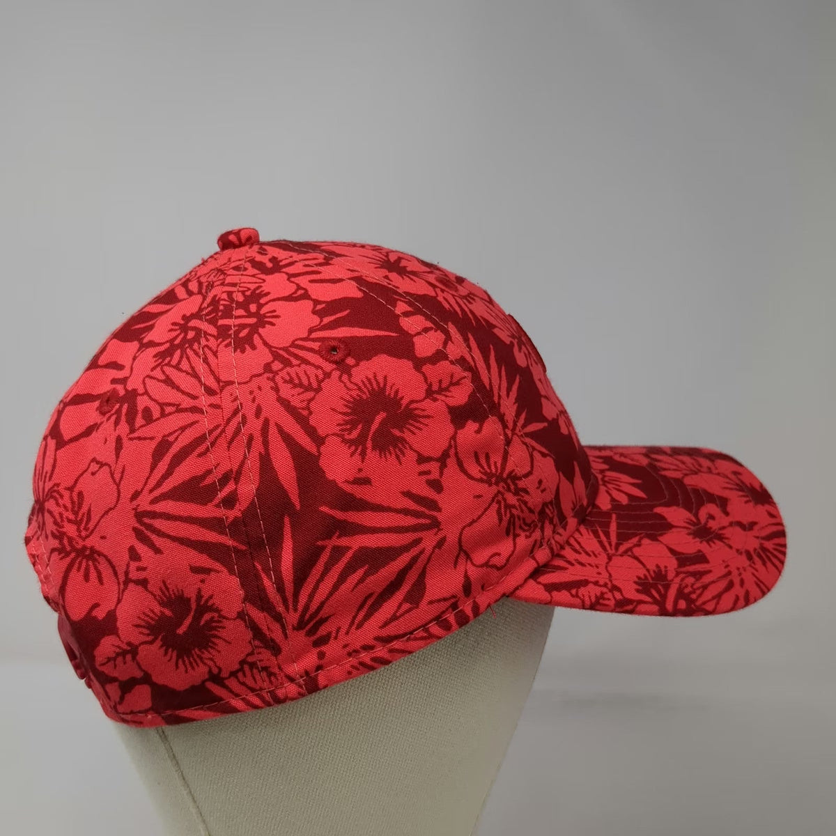 Colorado Rockies MLB New Era Snapback Red One Size Floral Hibiscus 9TWENTY Hat