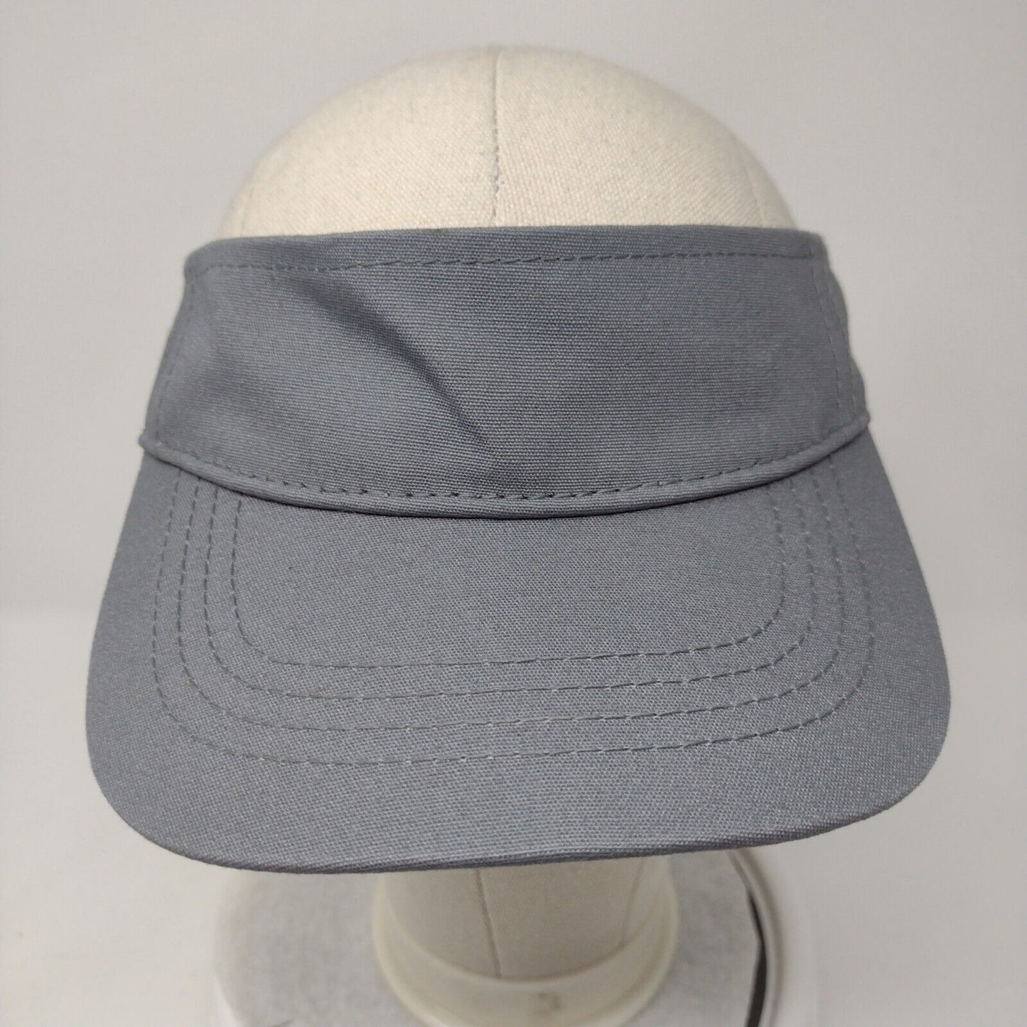 Unbranded Sun Visor Hat Gray OSFA Adjustable Lightweight Outdoor Blank