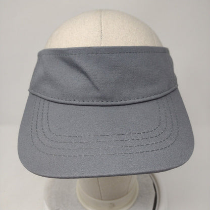 Unbranded Sun Visor Hat Gray OSFA Adjustable Lightweight Outdoor Blank