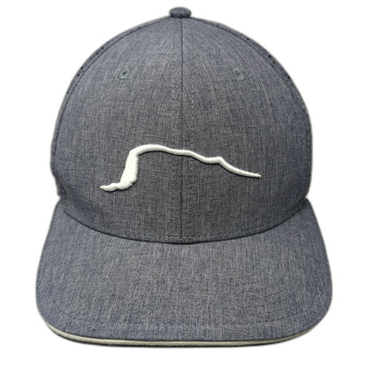 Pukka Baseball Cap Gray One Size Jug Mountain Ranch McCall Idaho Performance Hat
